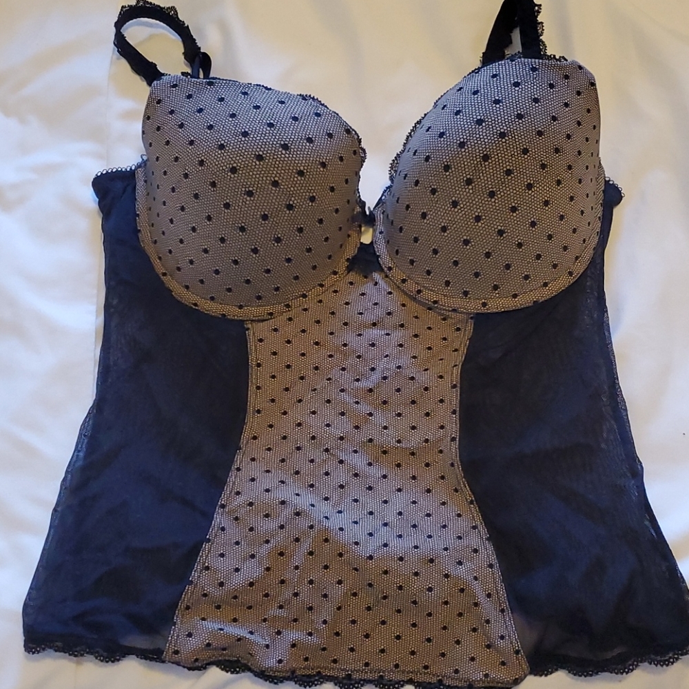 lingerie top with built in bra